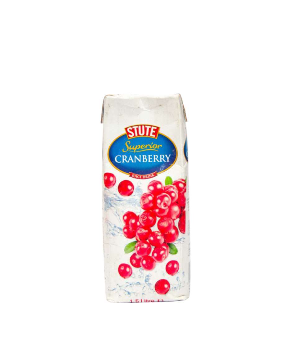 STUTE CRANBERRY JUICE DRINK 1.5 LITRE