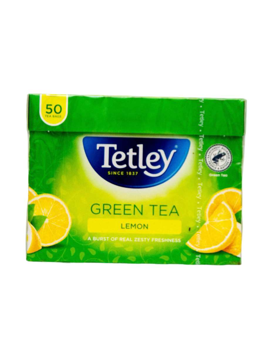 TETLEY GREEN TEA LEMON 100G