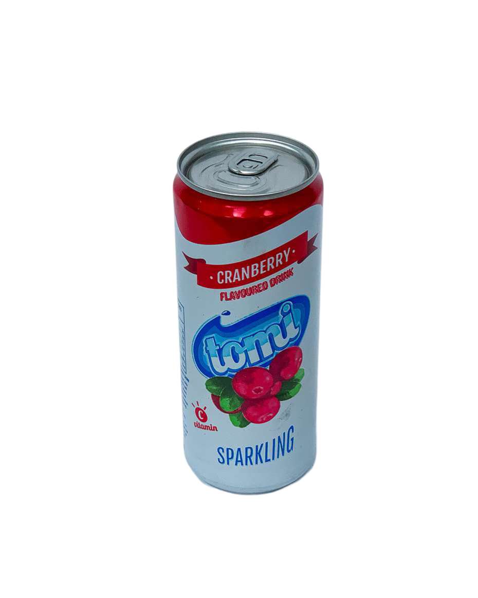 TOMI SPARKLING CRANBERRY 330ML