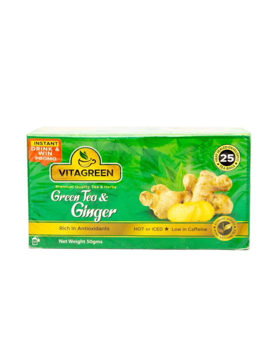 VITAGREEN GREEN TEA & GINGER