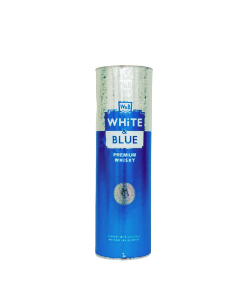 WHITE & BLUE PREMIUM WHISKY 750ML