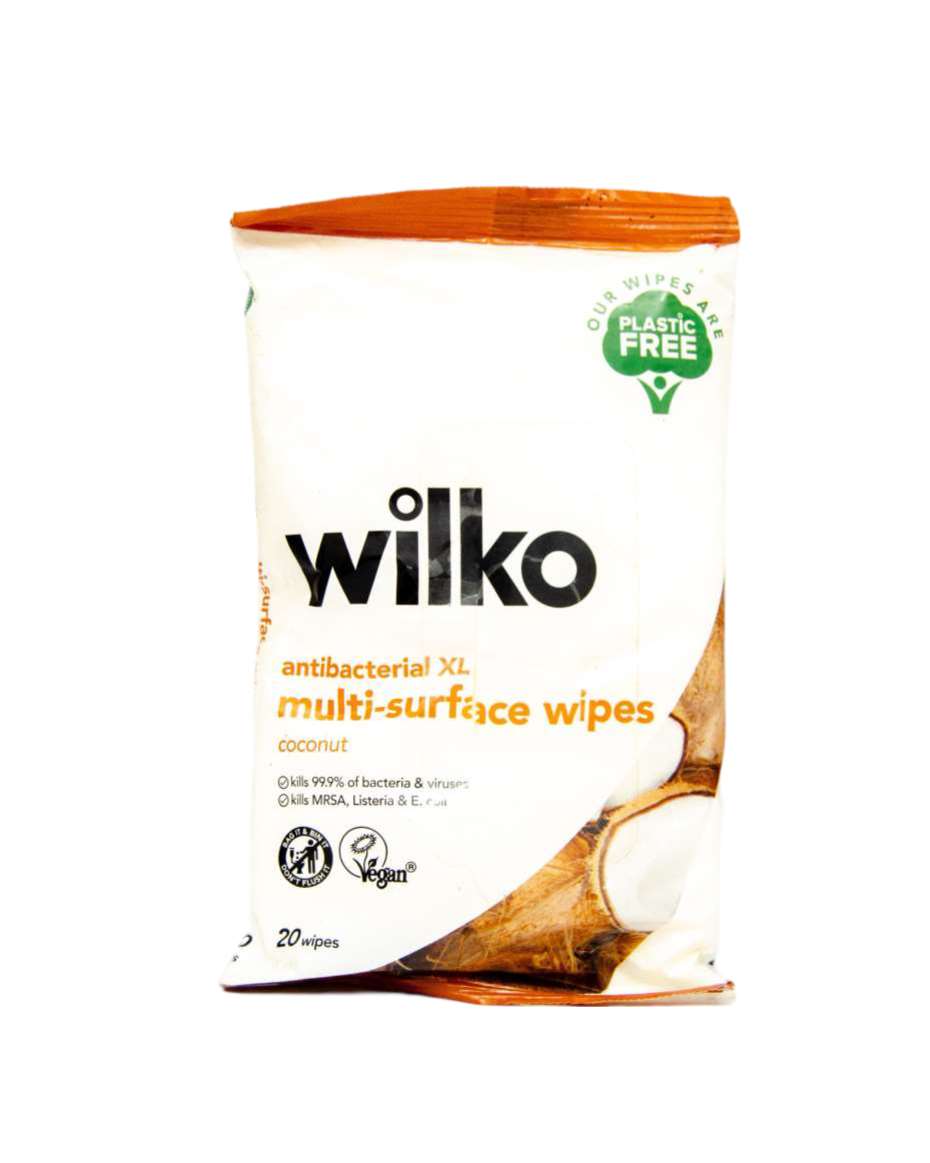 WILKO ANTIBACTERIAL MULTI-SURFACE WIPES