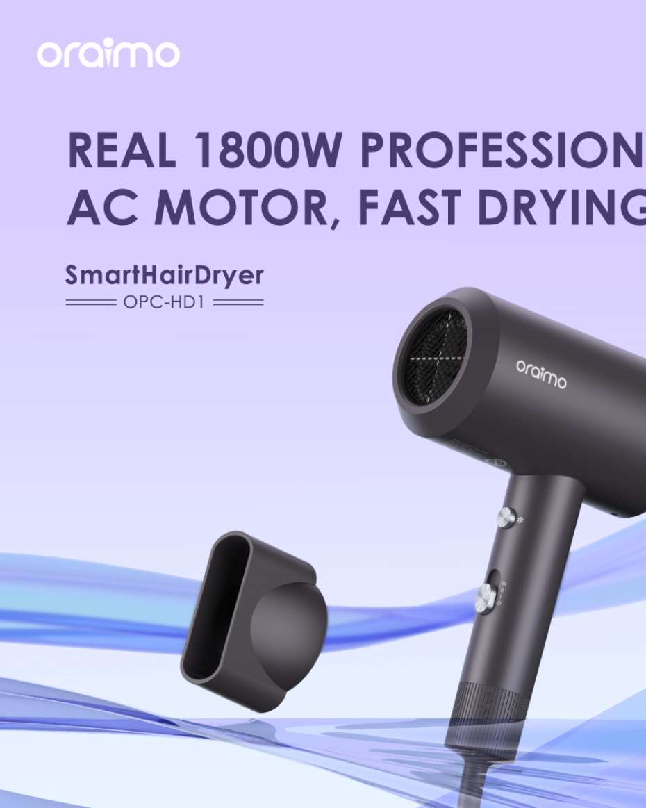 1800W NEGATIVE ION HAIR DRYER