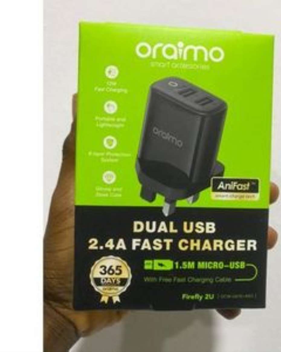 DUAL USB 2.4A FAST CHARGER,1.5 MICRO-USB