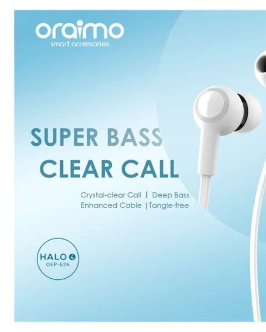 ORAIMO HALO 4 IN-EAR WIRED HEADPHONES